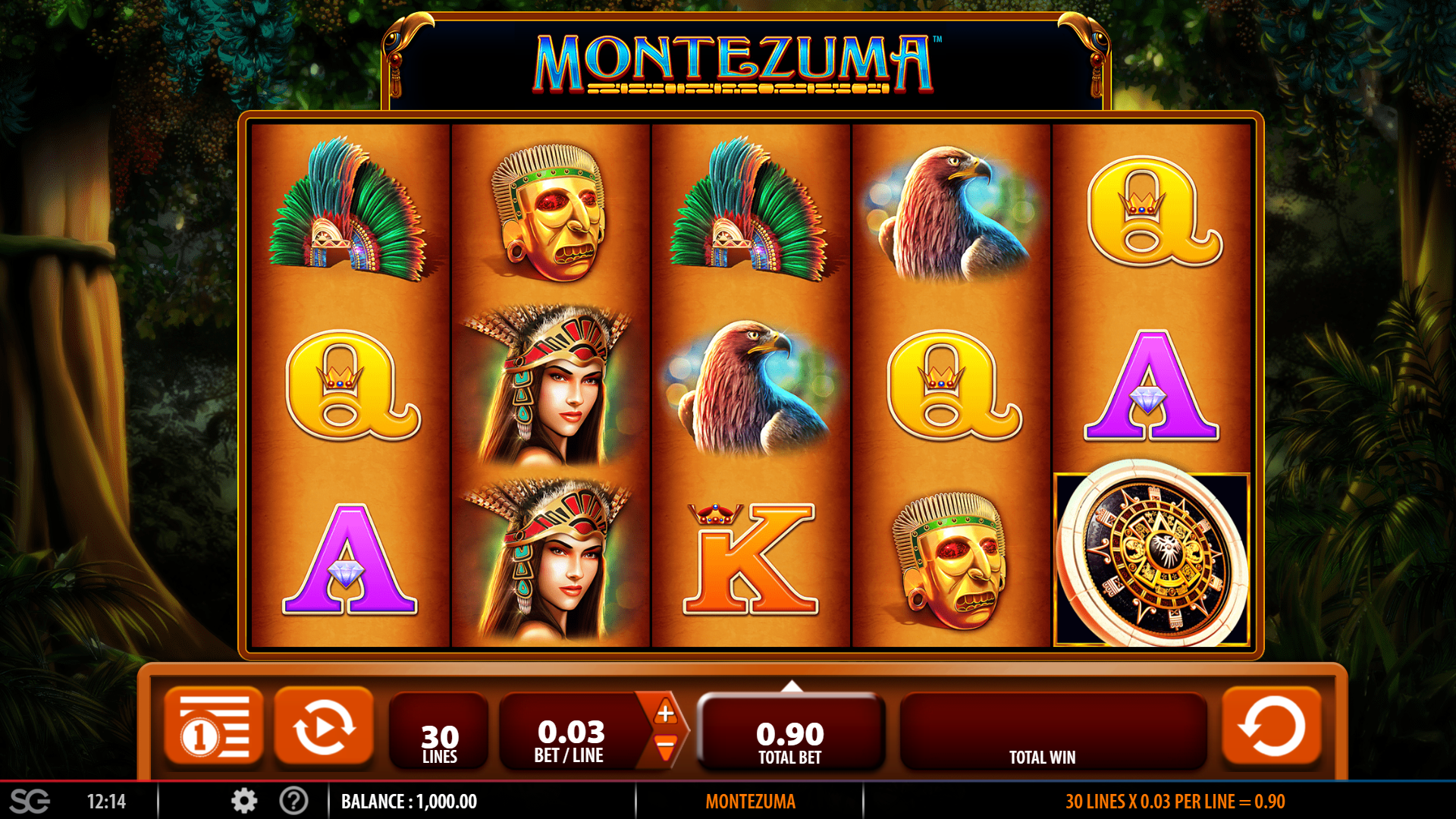 Montezuma Base Game