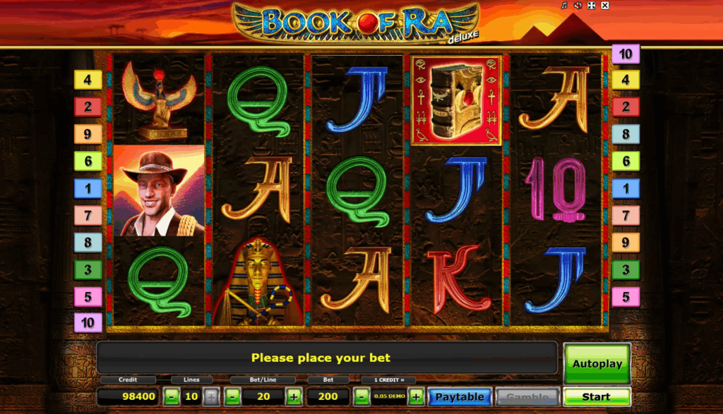 Book of Ra Wild SymbolBook of Ra Wild Symbol