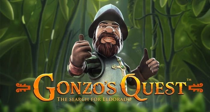 Gonzo's Quest Welcome Page