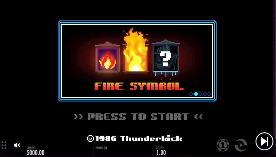 Flame Busters Welcome Page