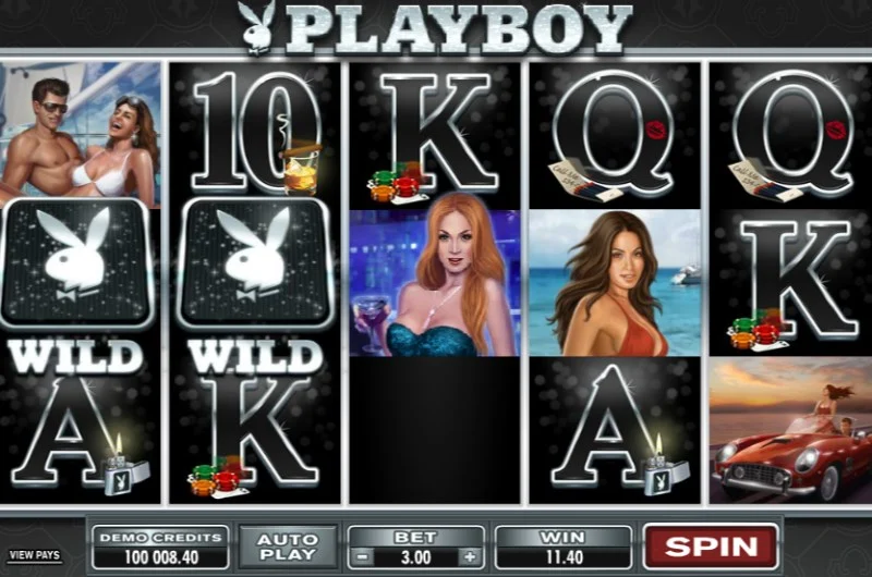 Playboy Slot Base Game