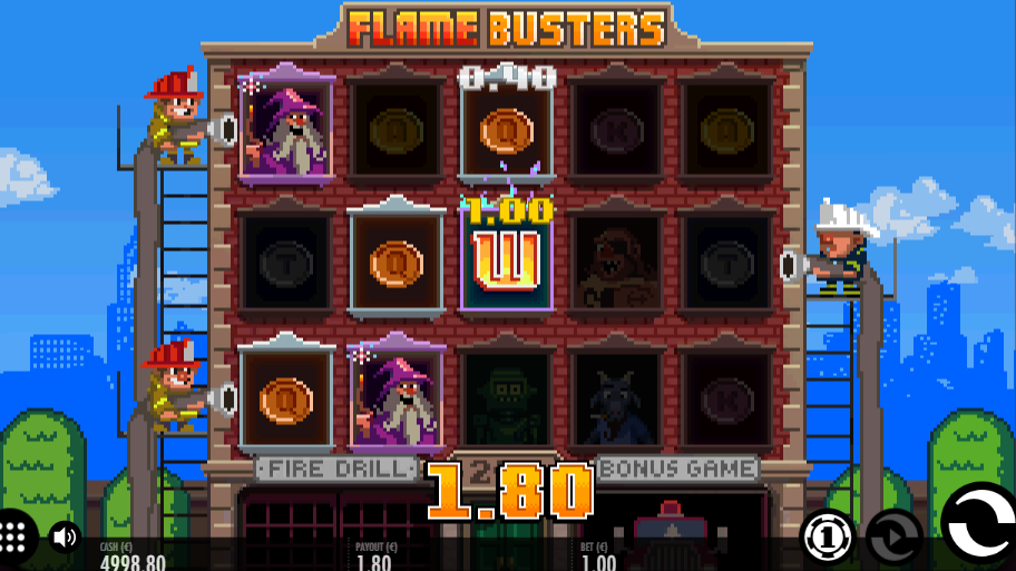 Flame Busters Big Win