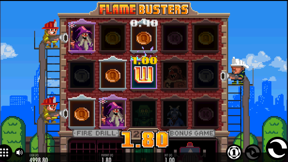 Flame Busters Big Win