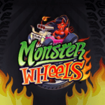 Monster Wheels Slot Logo