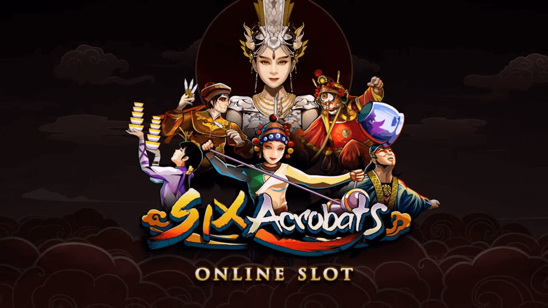 Six Acrobats Slot Welcome Page