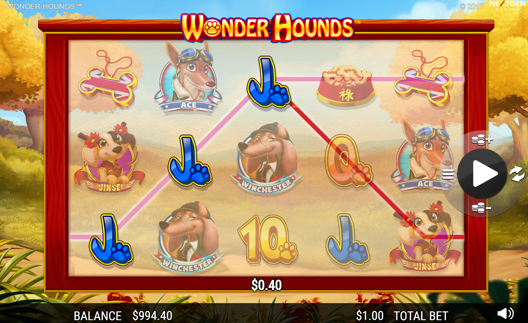 Wonder Hounds Big Win