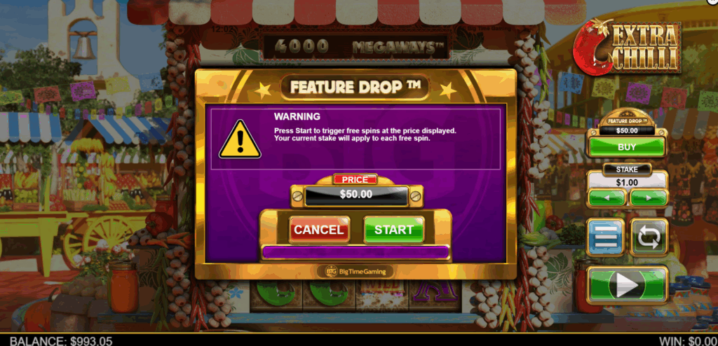 Extra Chilli Bonus Buy Option