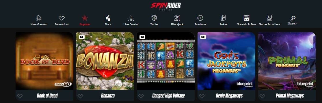 Spin Rider Casino Slots And Games