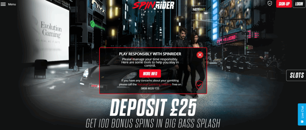 Spin Rider Homepage Updated