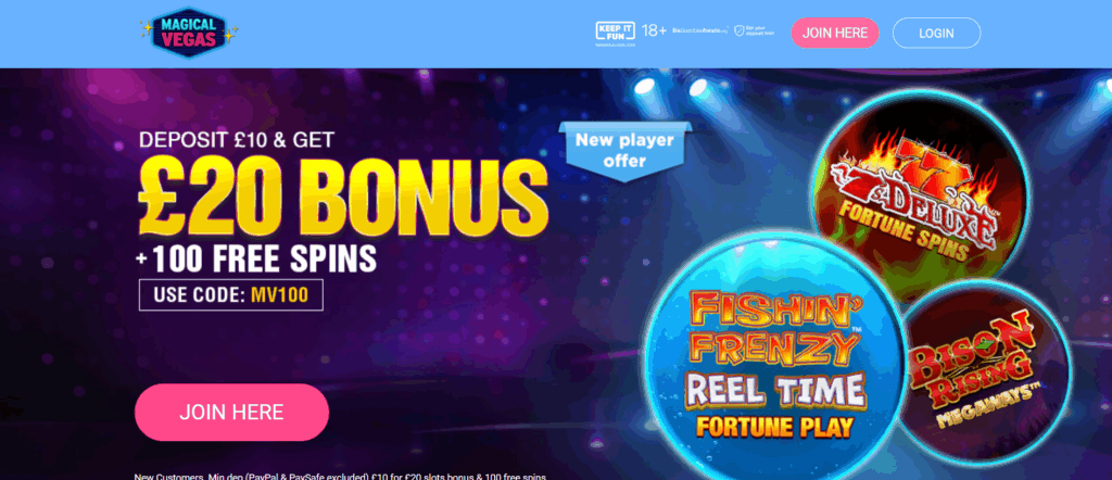 Magical Vegas Welcome Offer