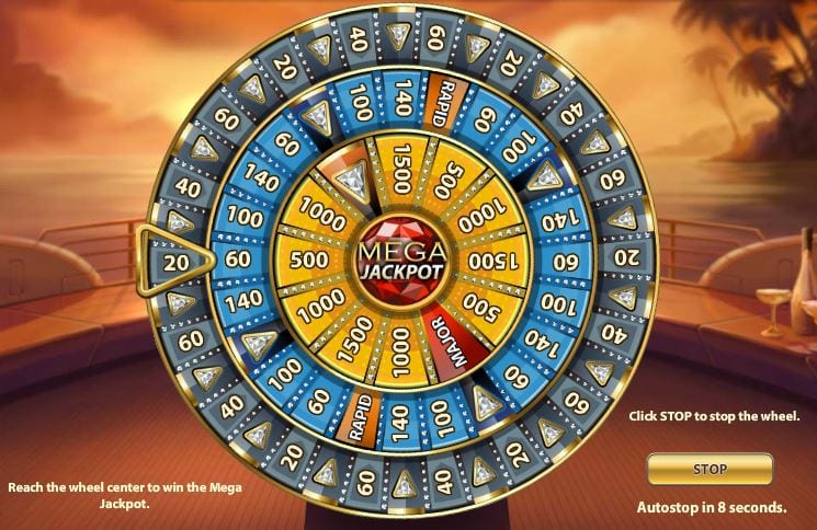 Mega Fortune Slot Jackpot Wheel