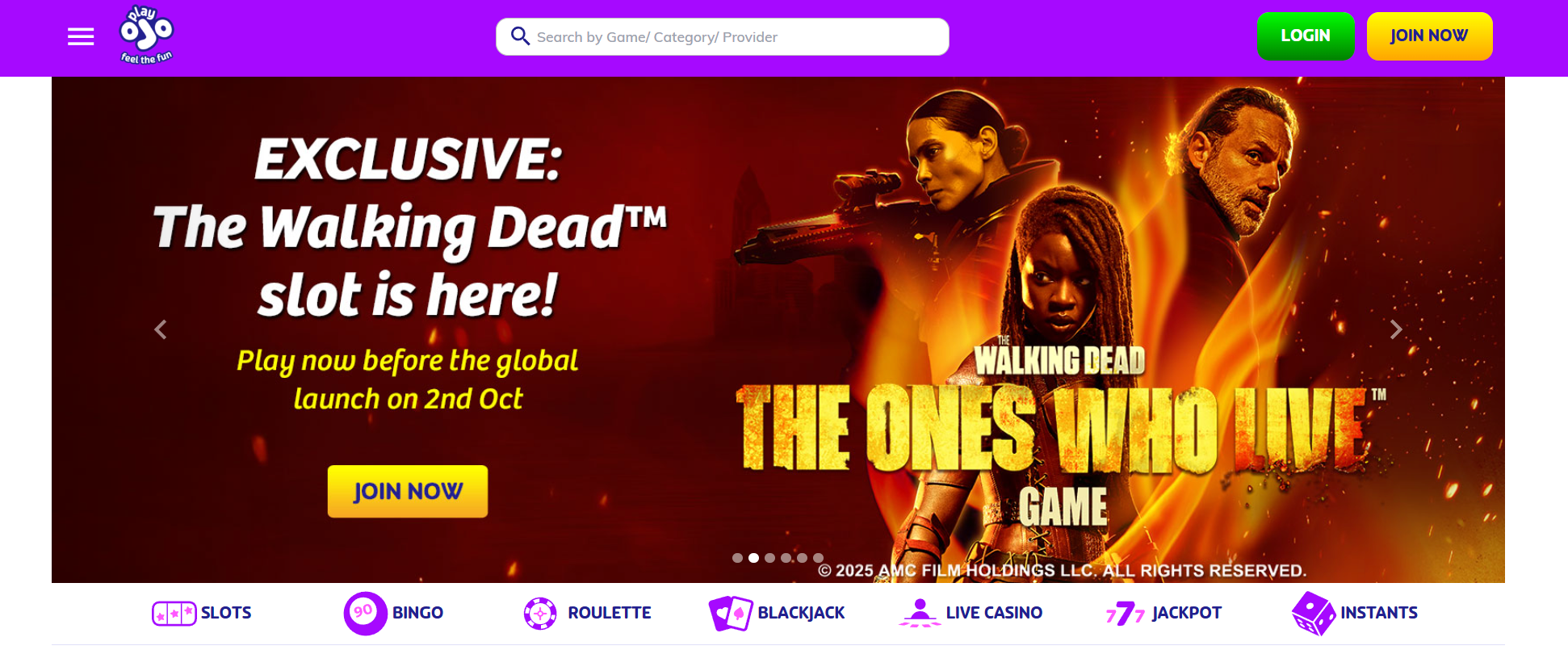 playojo homepage