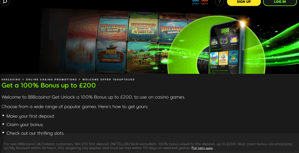 Welcome Bonus Offer Updated