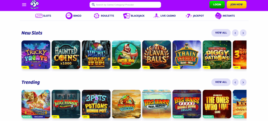 PlayOjo slots updated