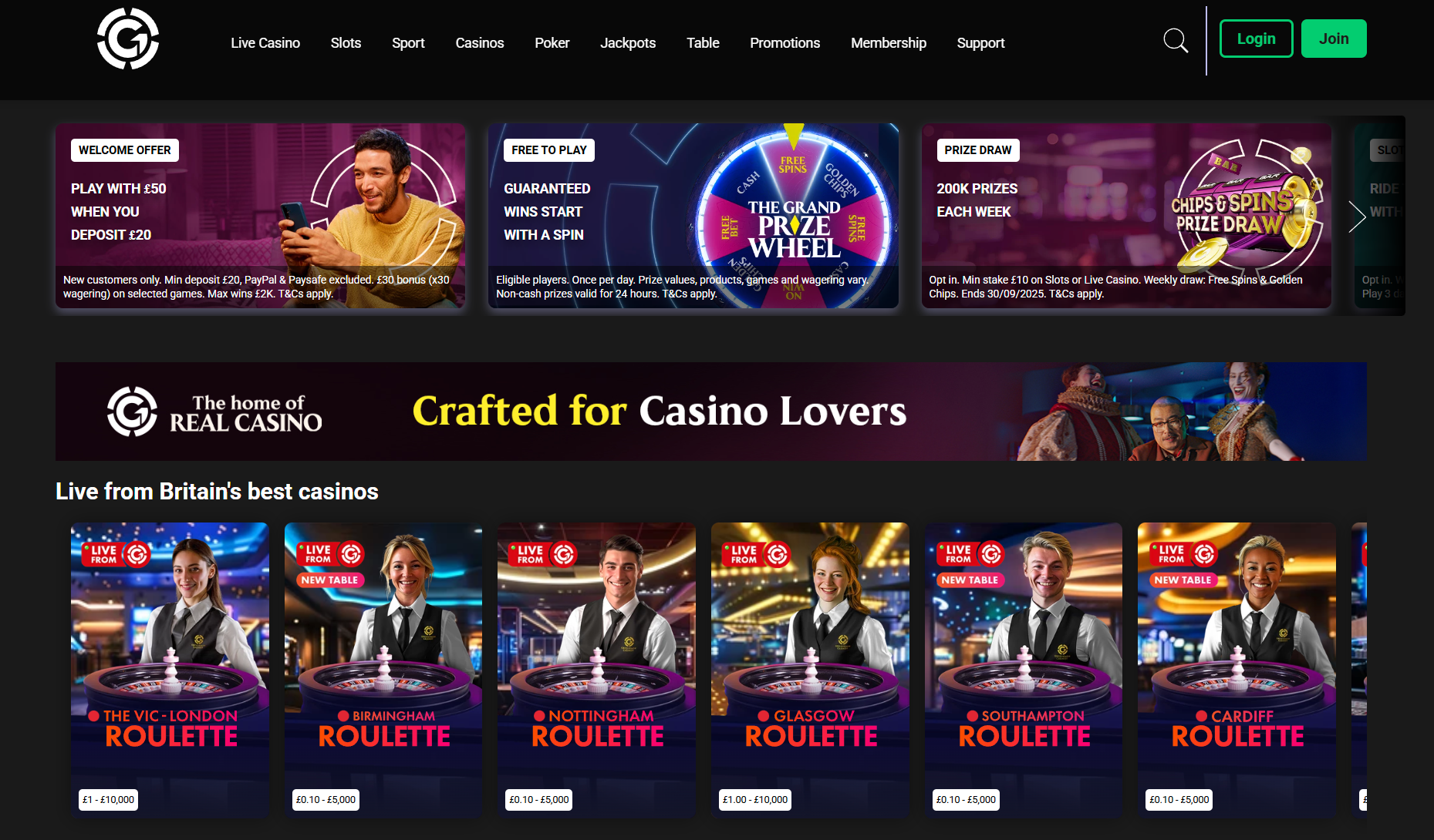 grosvenor homepage