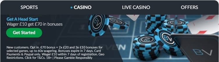 Betvictor casino bonus online casino