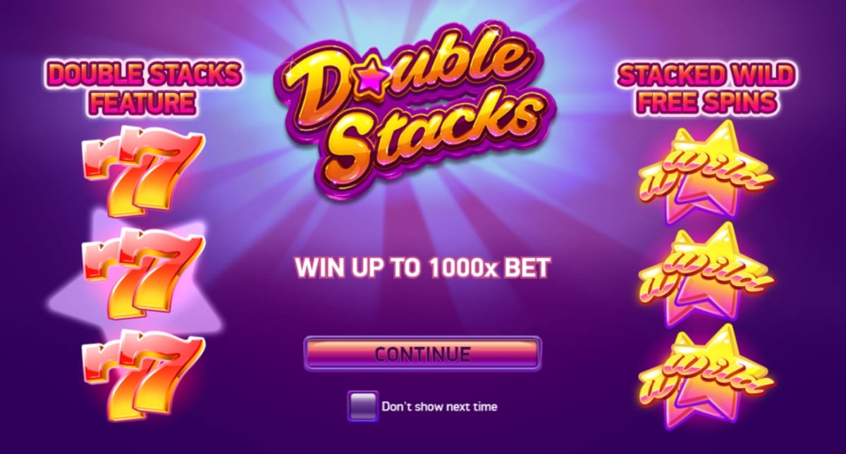 Double Stacks Slot Information