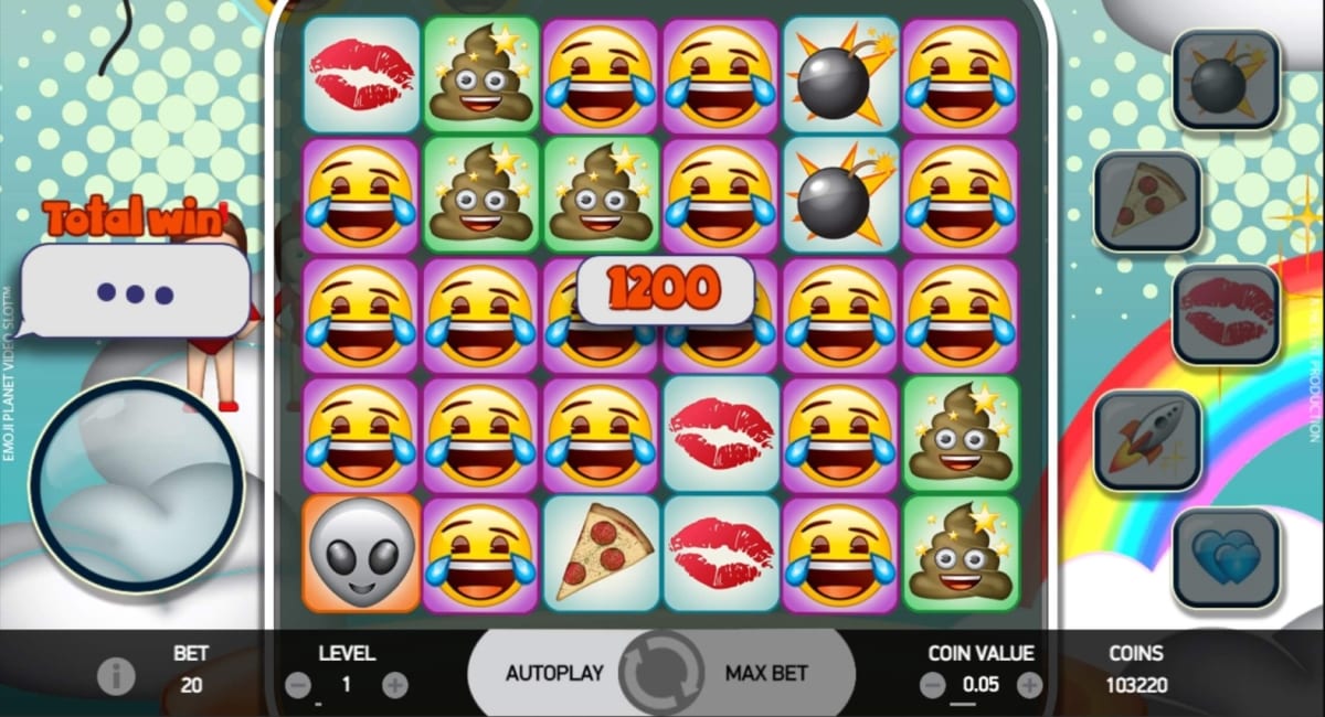 Emoji Planet Slot Game Play