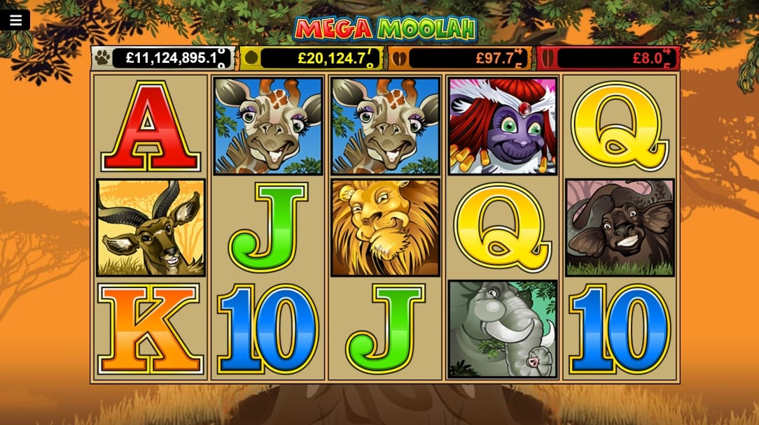 Mega Moolah Slot Gameplay