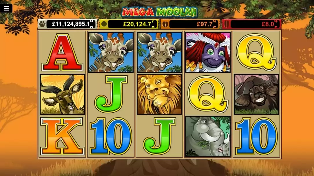 Mega Moolah Slot Gameplay