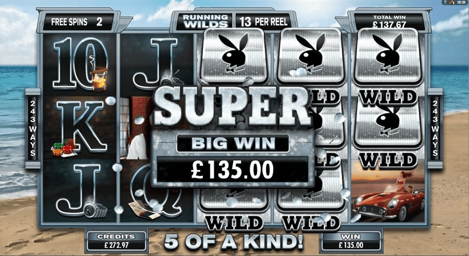 Playboy Slot Big Win