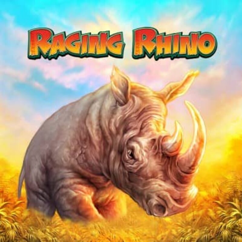 Raging Rhino Slot Logo