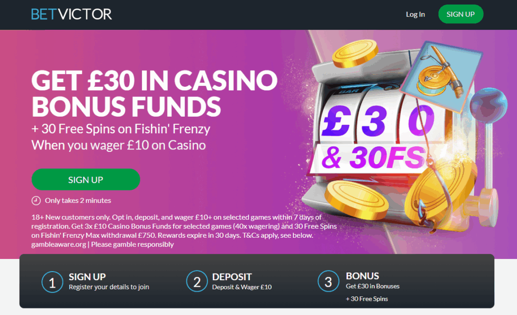 Betvictor welcome offer