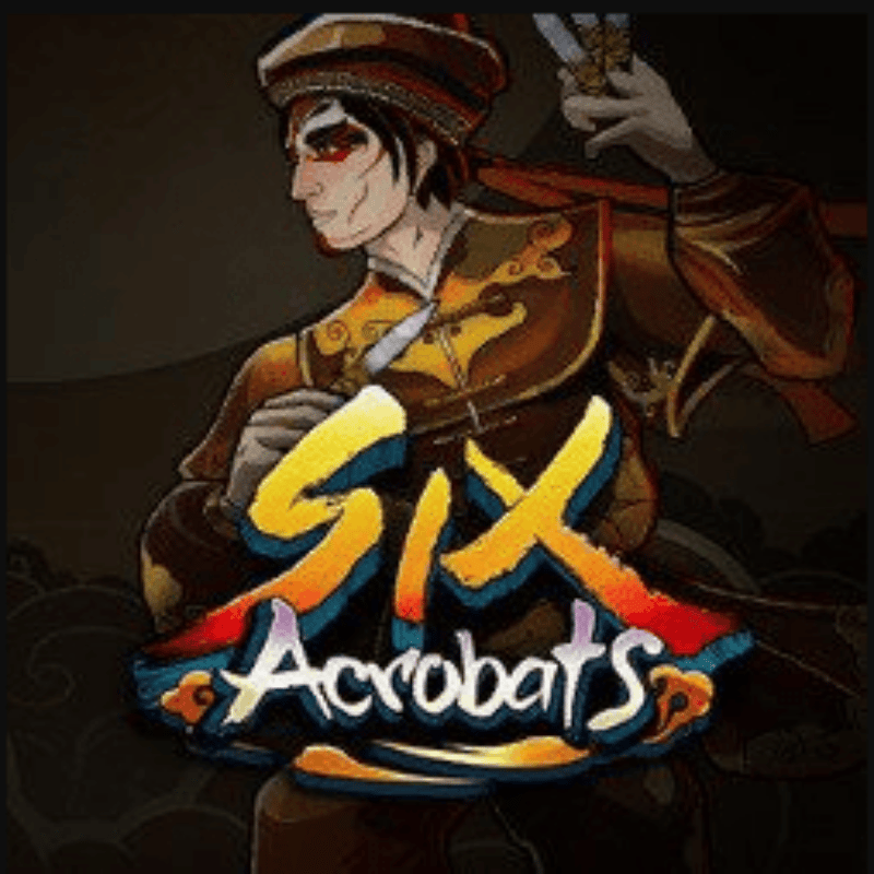 Six Acrobats Slot Logo