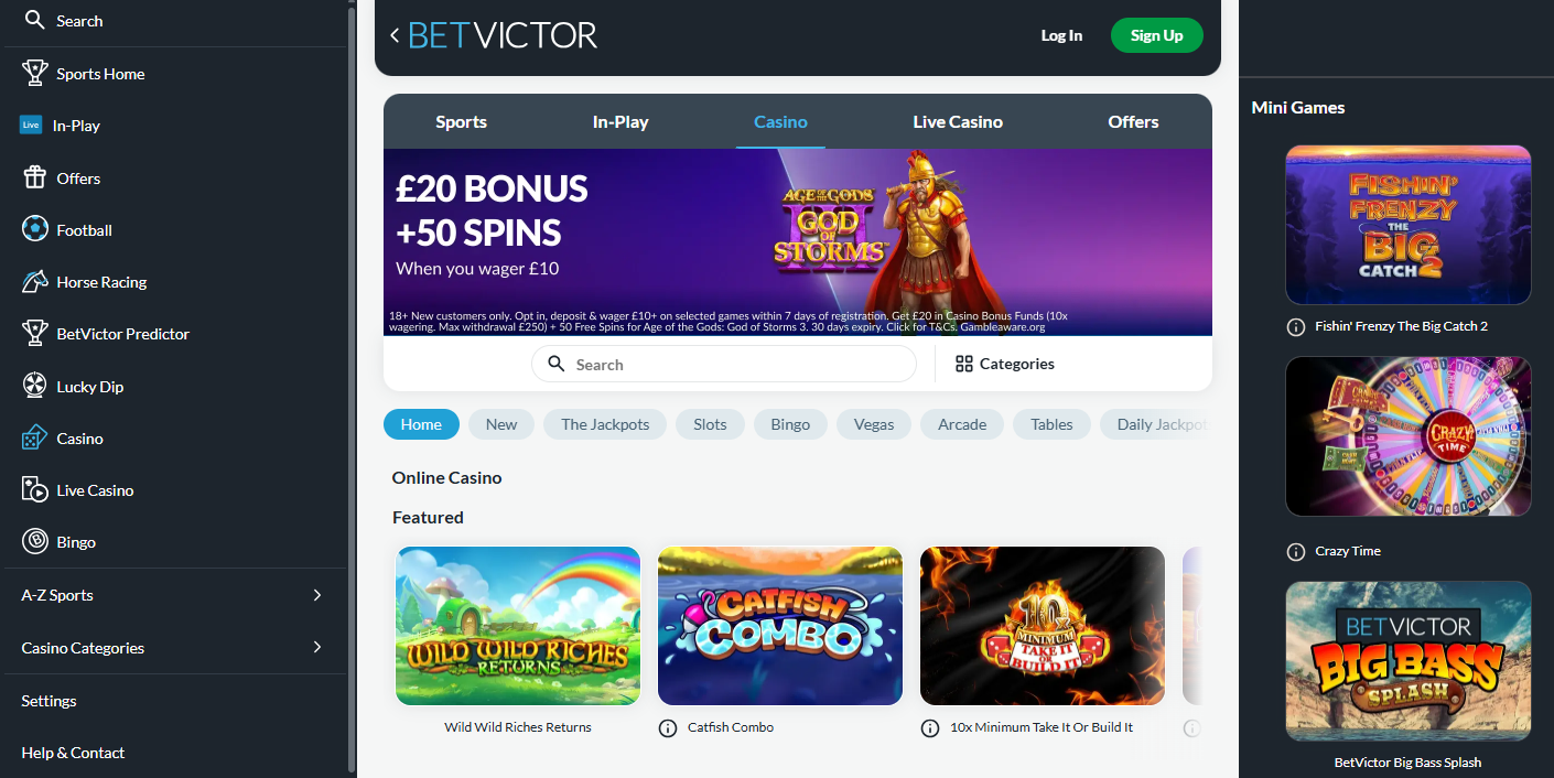 bet victor homepage