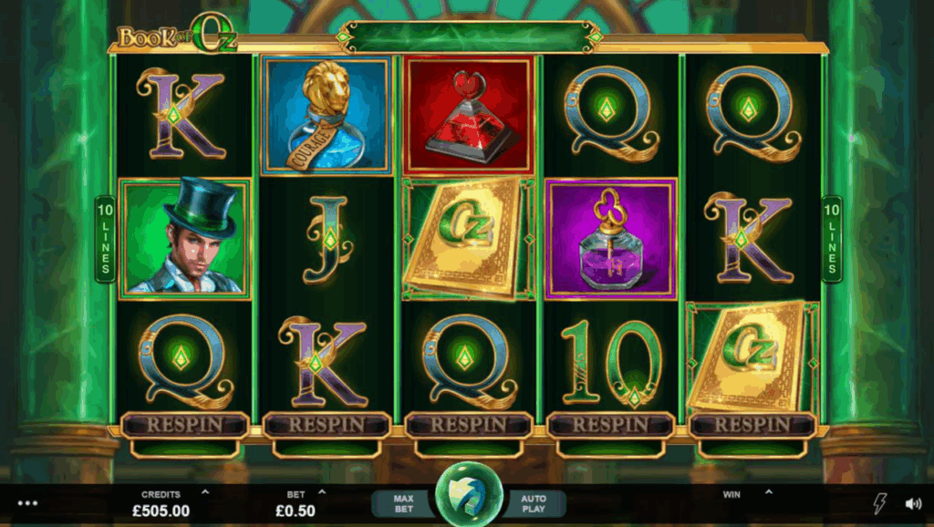 Book of Oz Scatter Symbol