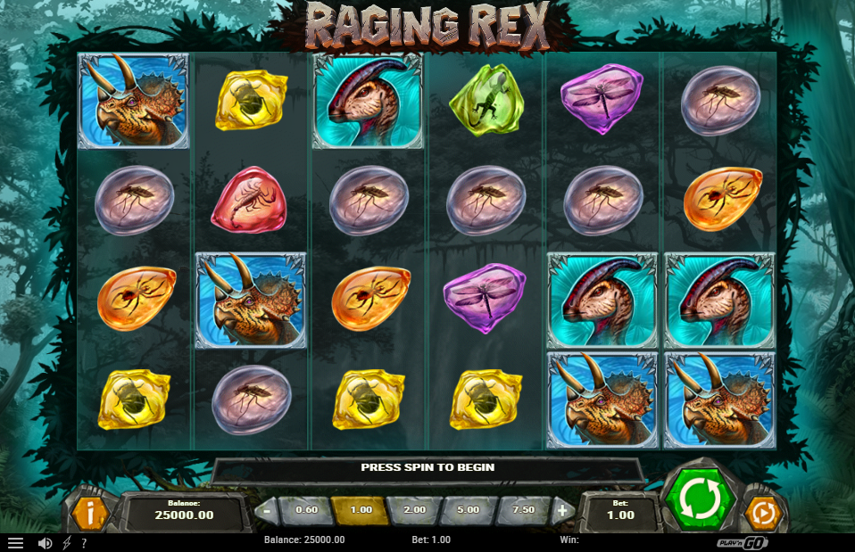 Raging Rex Base Game
