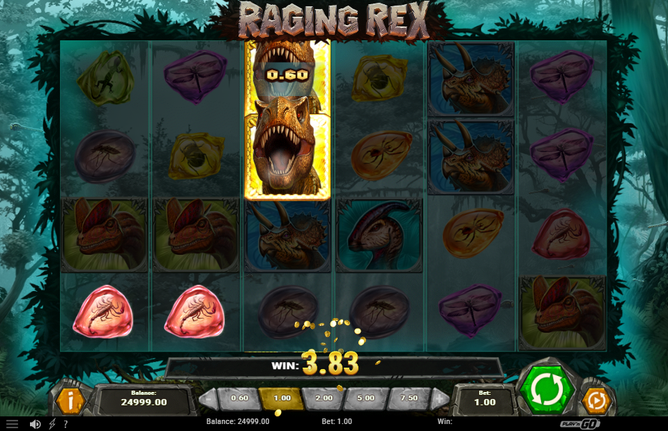 Raging Rex Big Win