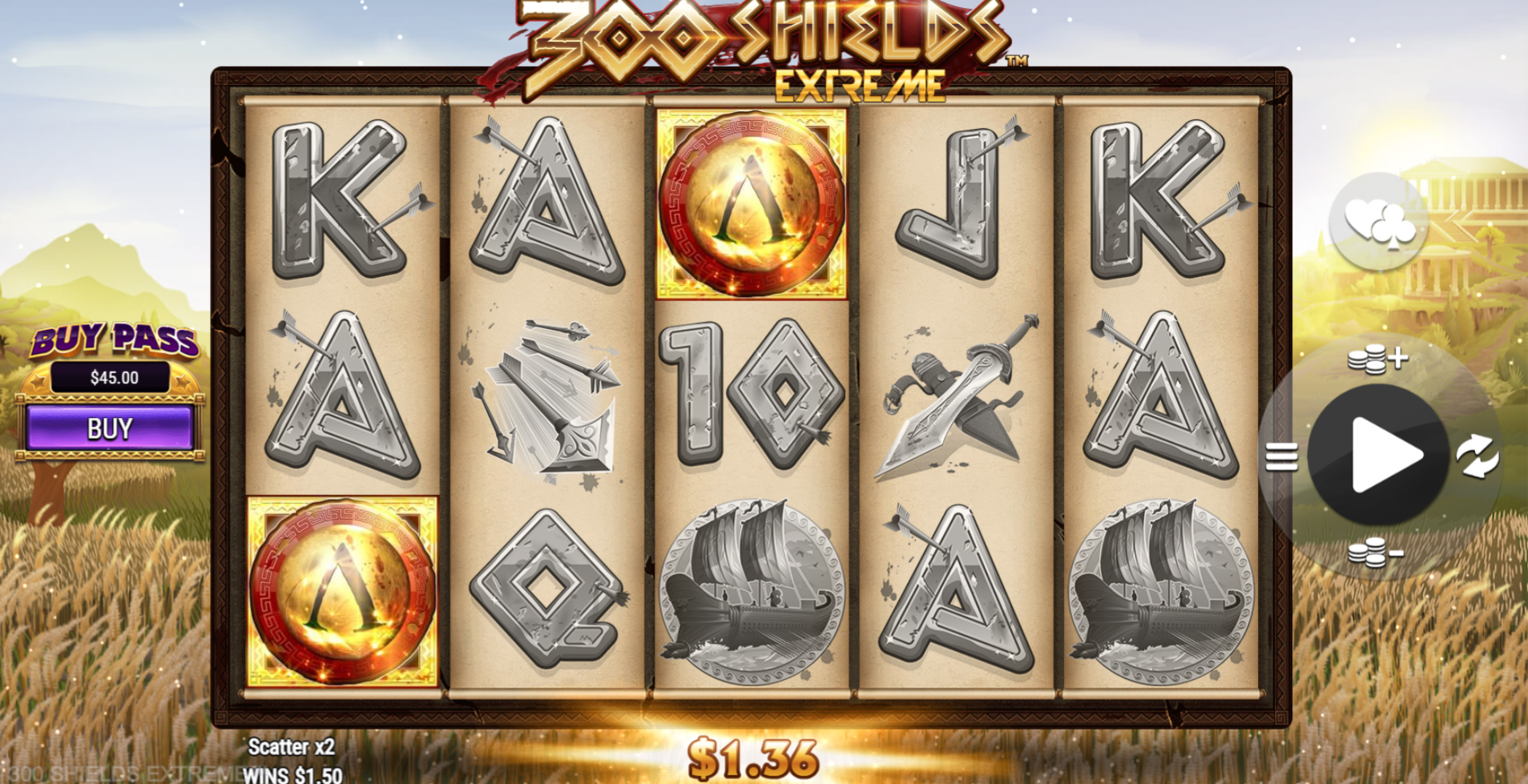 300 Shields Extreme x2 Scatter