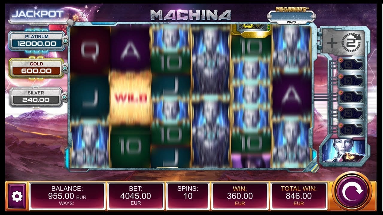 Machina Megaways Slot Bonus
