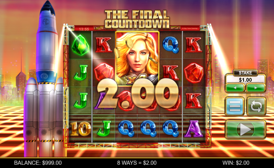 The Final Countdown Big Win