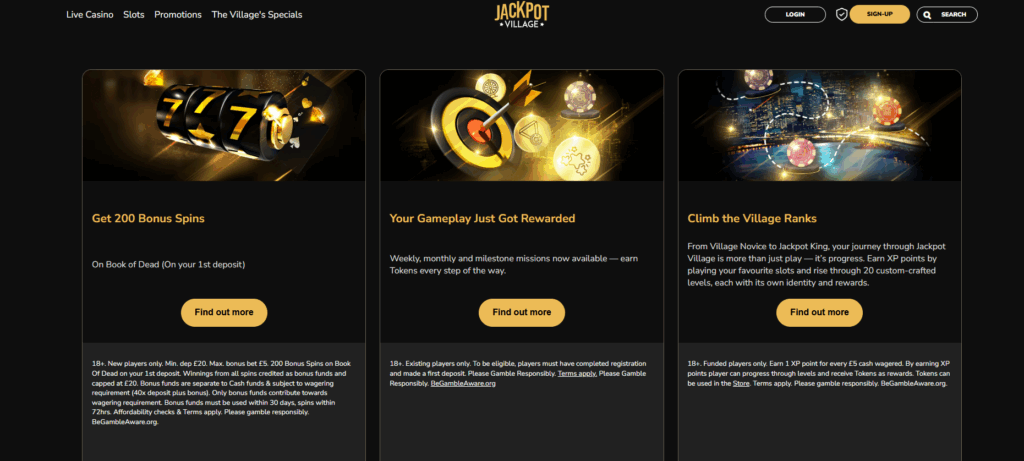 Promotions  page updated