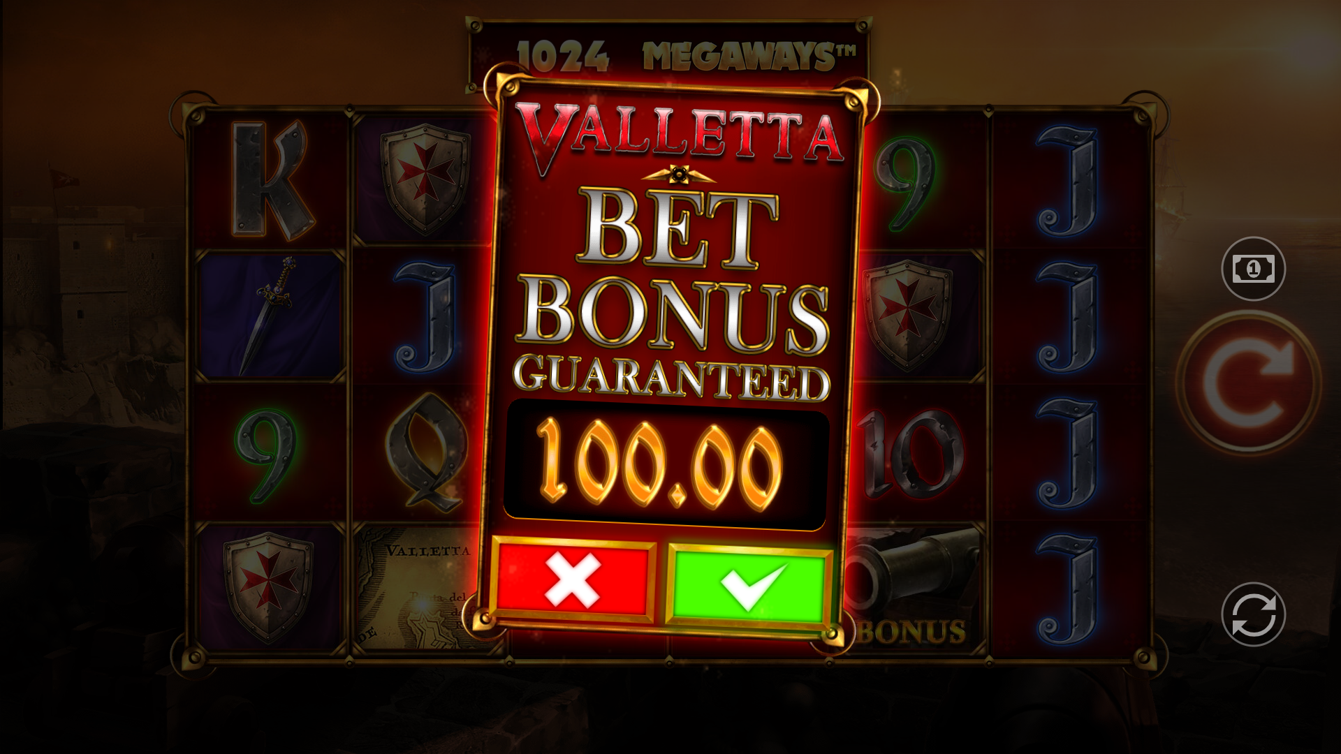Valletta Megaways Bonus