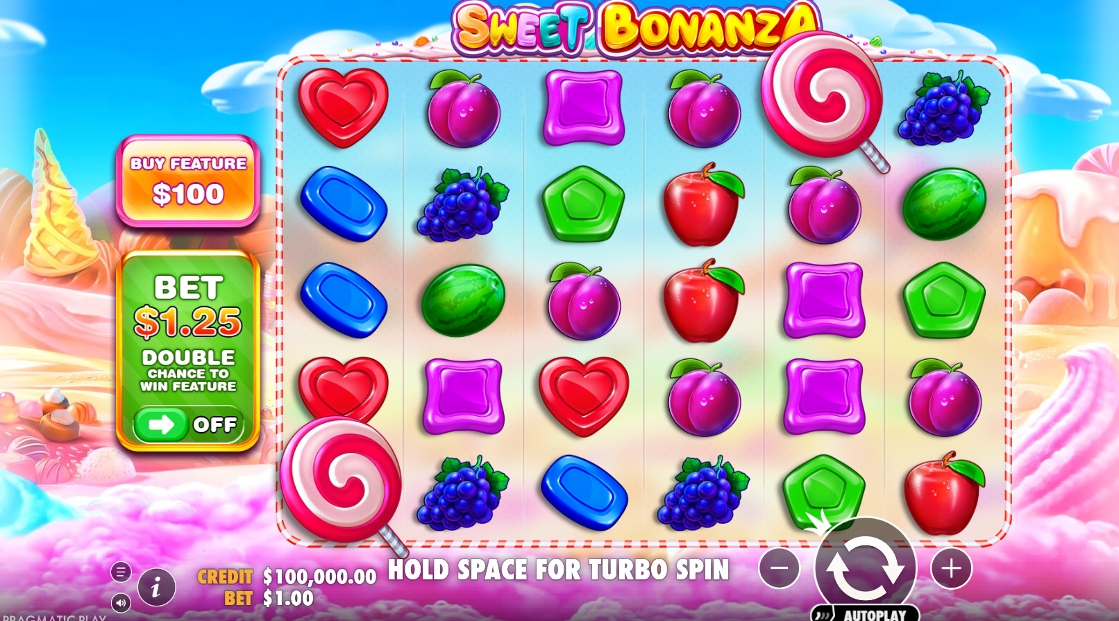 Sweet Bonanza Base Game