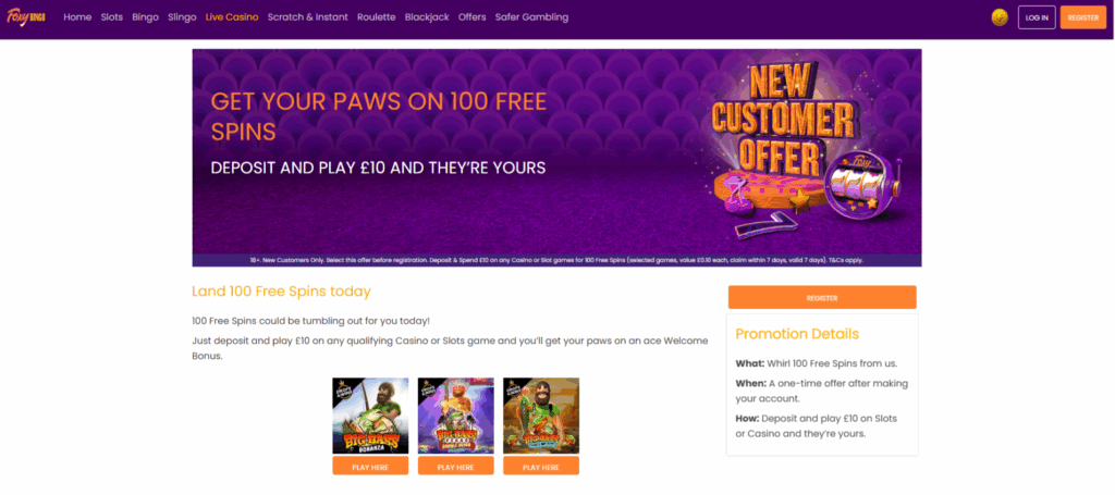 Foxy Games New Customer Offer