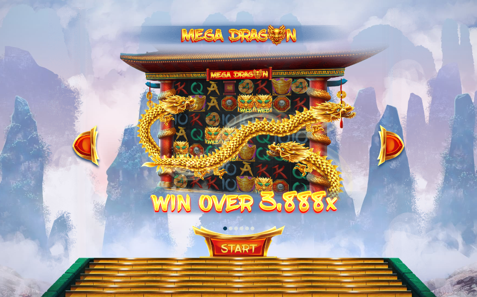 Mega Dragon Welcome Page