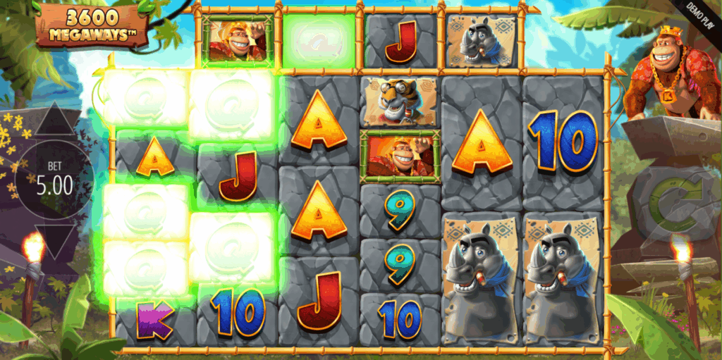 Return of Kong Megaways Base Game