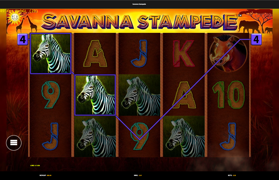 Savanna Stampede Big Win