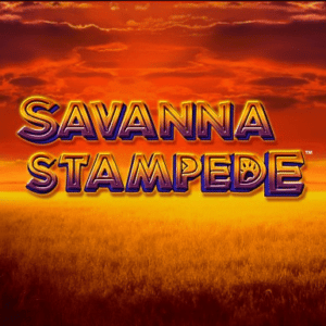 Savanna Stampede Slot Logo