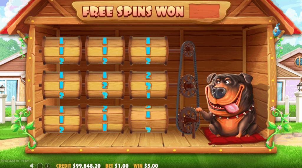 The 3x3 Grid Awards Between 9 and 27 Free Spins