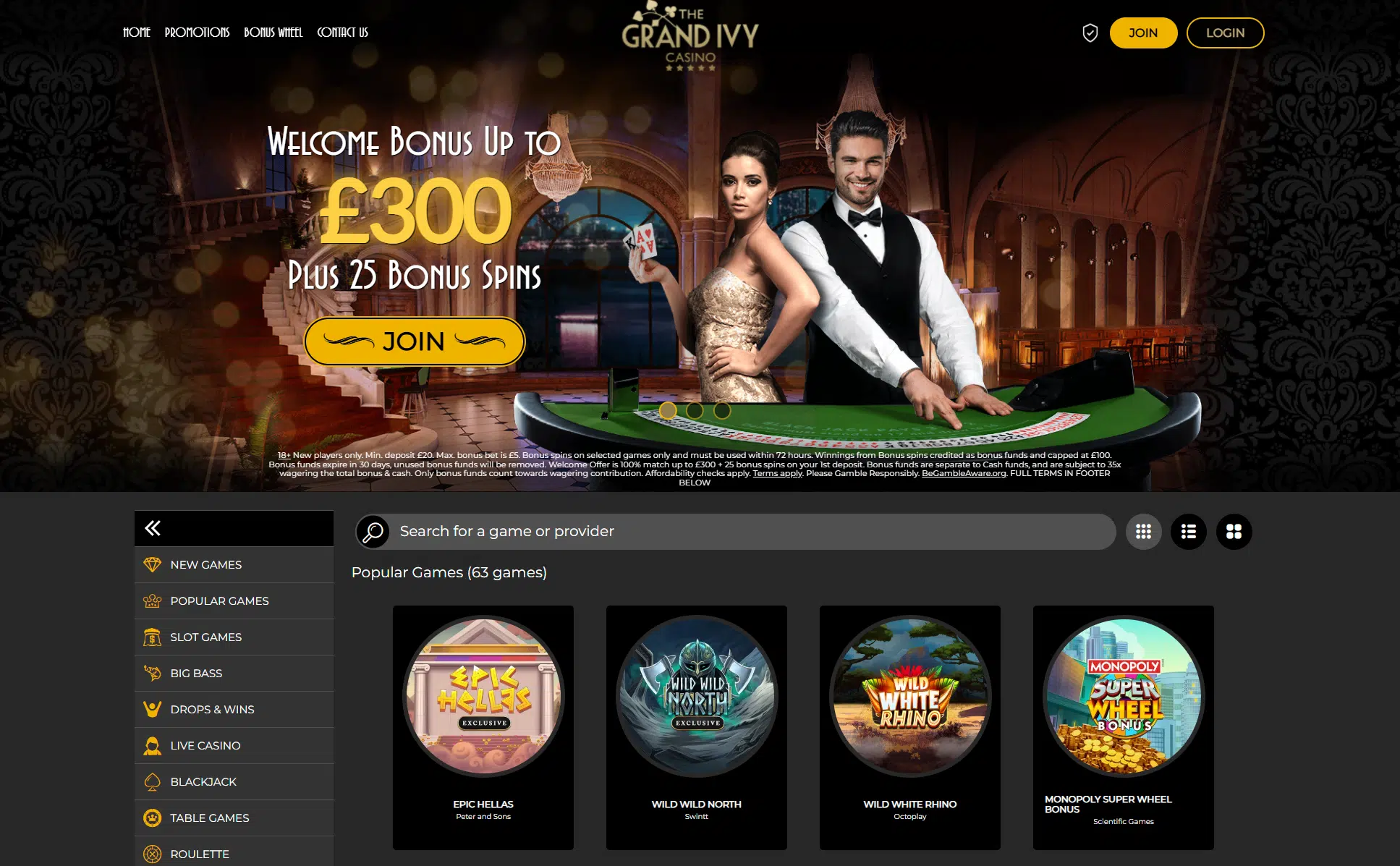 Grand Ivy mobile casino Bonusangebot, Review für Spieler aus Deutschland