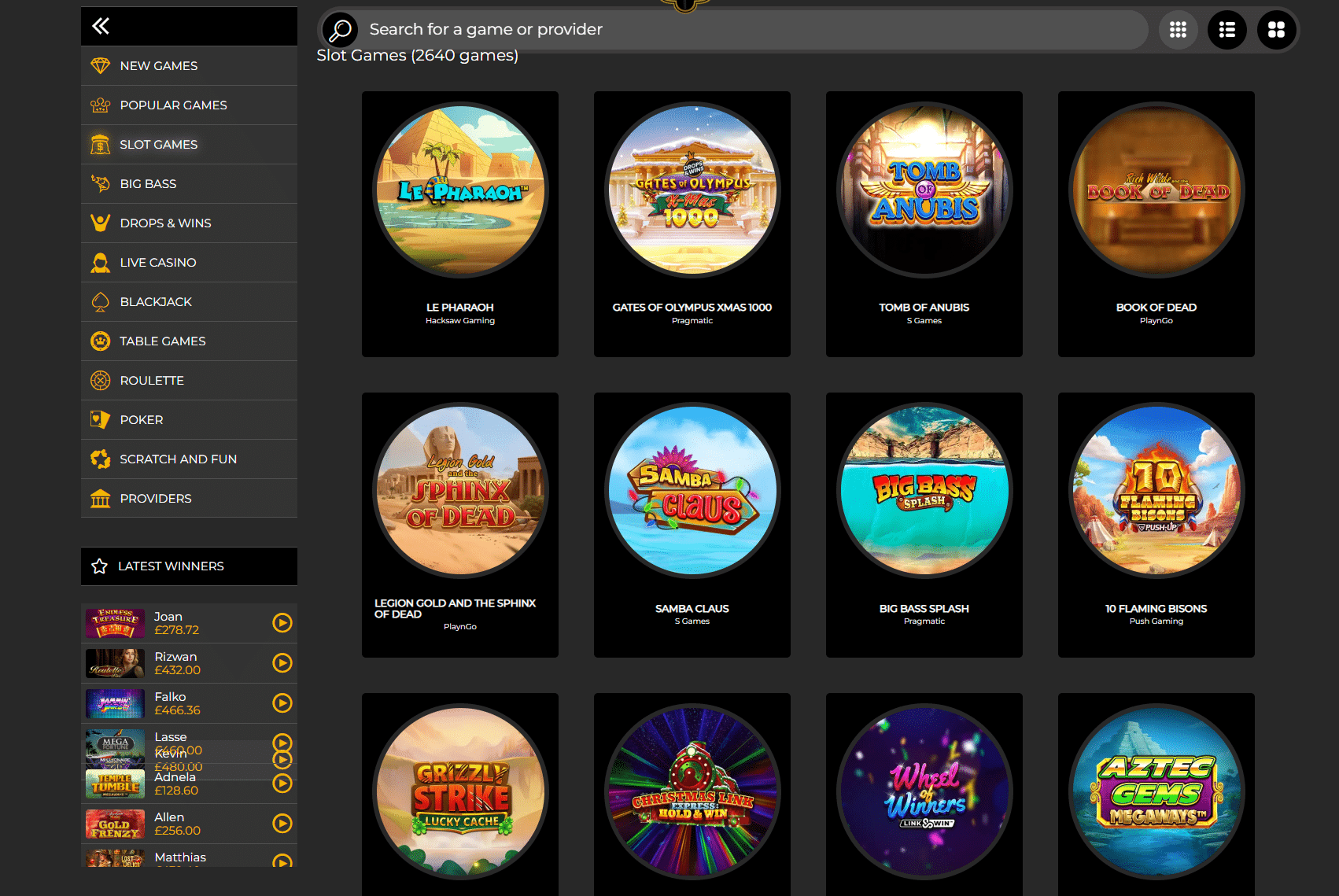 grandivy slots