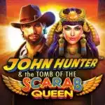John Hunter and the Tomb of the Scarab Queen Slot Logo