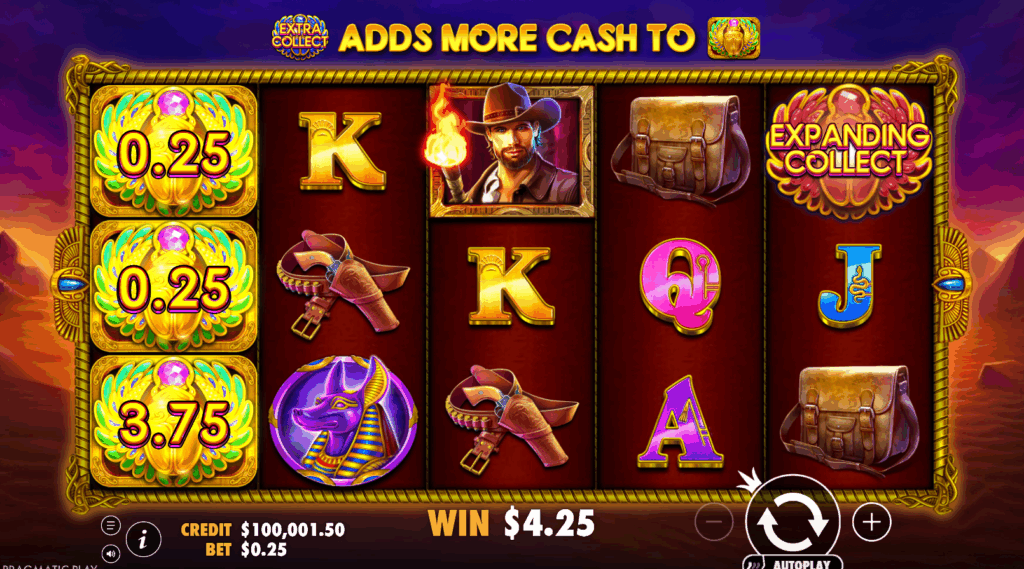 John Hunter & the Tomb of the Scarab Queen Money Collect Feature
