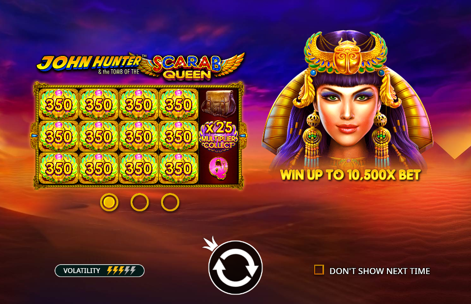 John Hunter and the Tomb of Scarab Queen Welcome Page