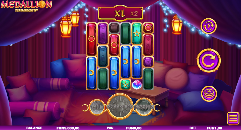 Medallion Megaways Base Game